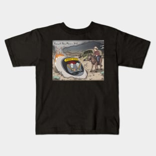 Roswell Aliens - Student Driver Crash Kids T-Shirt